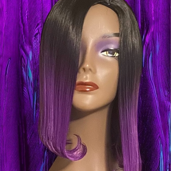 Purple Ombre Wig - Picture 11 of 11